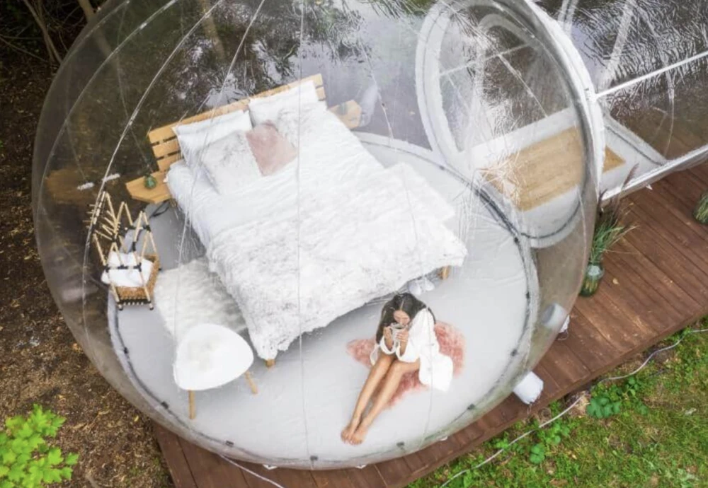 double bubble tent